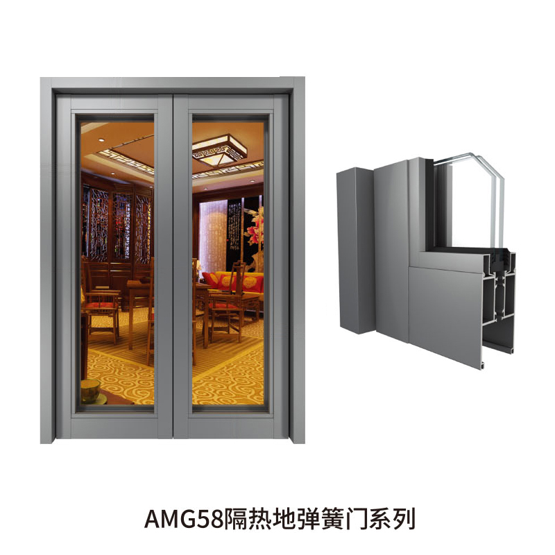 AMG58 Insulated floor spring door series